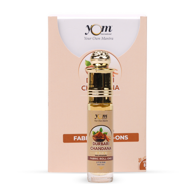 Yom Premium Durbari Chandan Fabric Roll on - 8ml