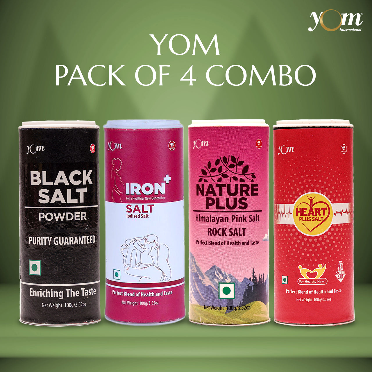 YOM Salt Sprinkler Gift Combo Pack of 4